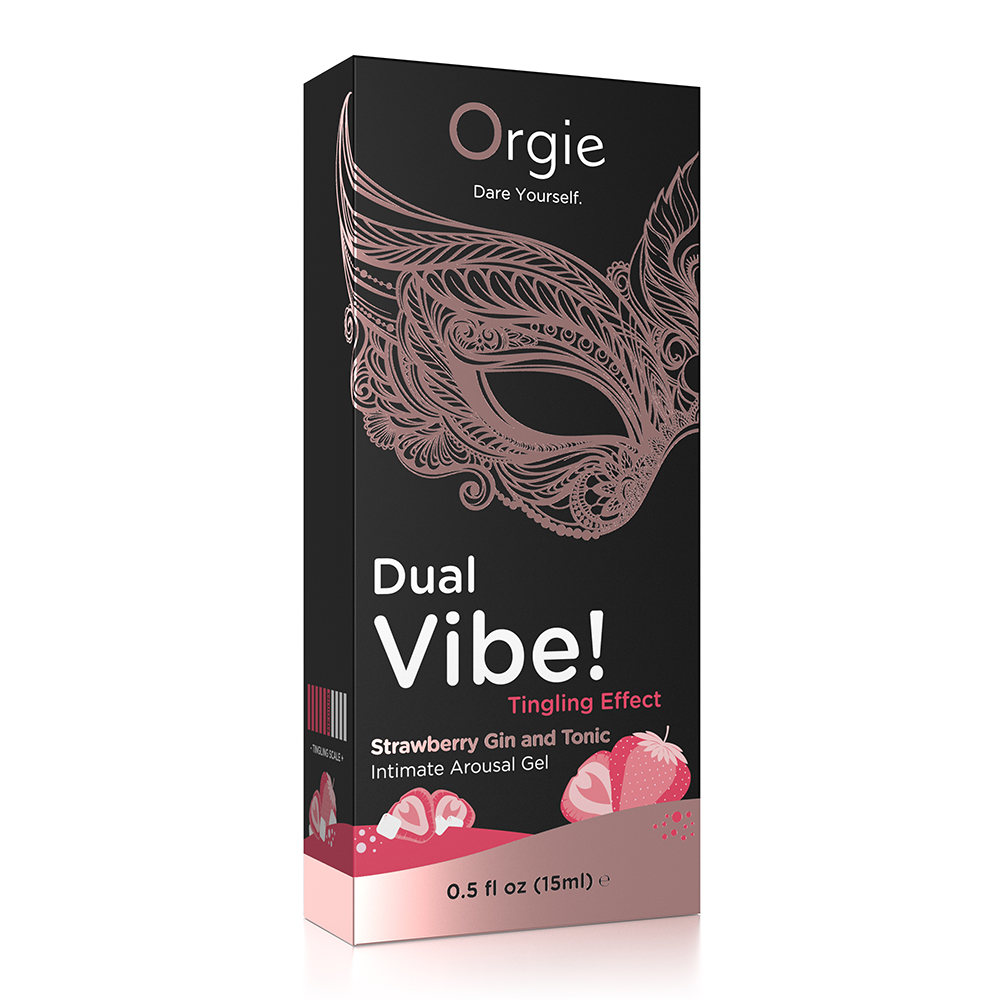 Sexy dual vibe! Gin & Tonic (Strawberry) - 0.5 fl oz (15 ml) (KISSABLE LIQUID VIBRATOR) - 17540